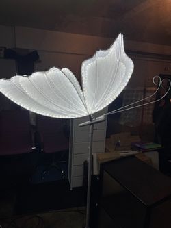 Large LED Butterfly Light Sculpture on Stand $50 for or $75 for two