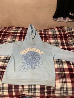 sky blue spider hoodie 1of 1