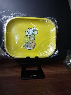 Capn kush metal rolling tray brand new!