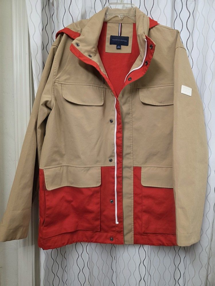 Tommy Hilfiger Coat Yacht Club Size XL Mens Hooded.