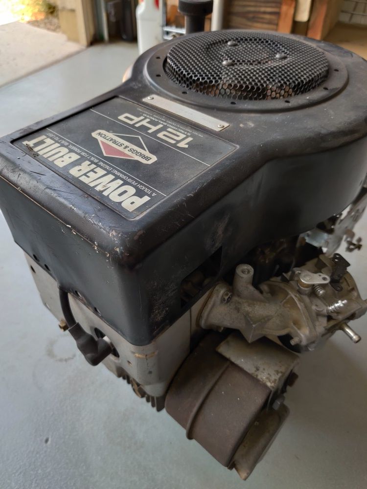 Briggs Stratton 12hp Flathead Engine + Opt Starter