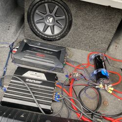 Kicker Subwoofer. Sound System