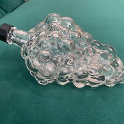 Cool Vintage Glass Grape Bottle 