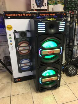 QFX Party 🎉 Rocker 5600 watts Bluetooth