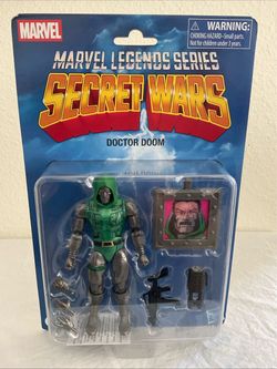 Hasbro Marvel Legends Retro Cardback 6" Secret Wars Doctor Doom Comics Version