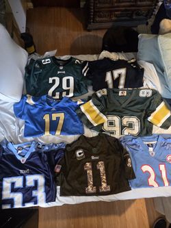 7 Jerseys for $60