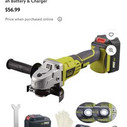 DEWINNER Angle Grinder 20V