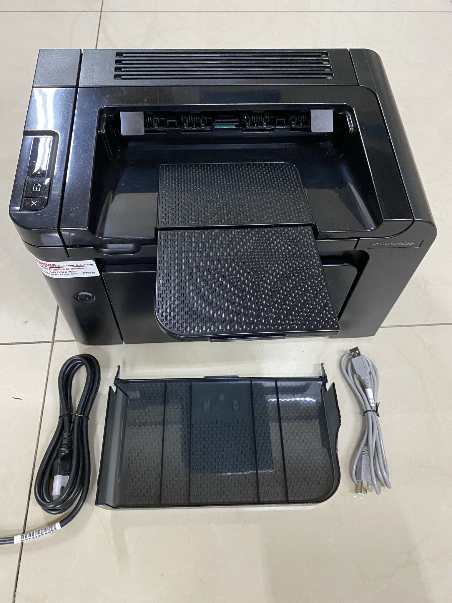 HP LaserJet Pro P1606dn Duplex Networkable Monochrome Laser Printer CE749A