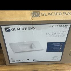 Glacier Bay 37” Vanity Top 