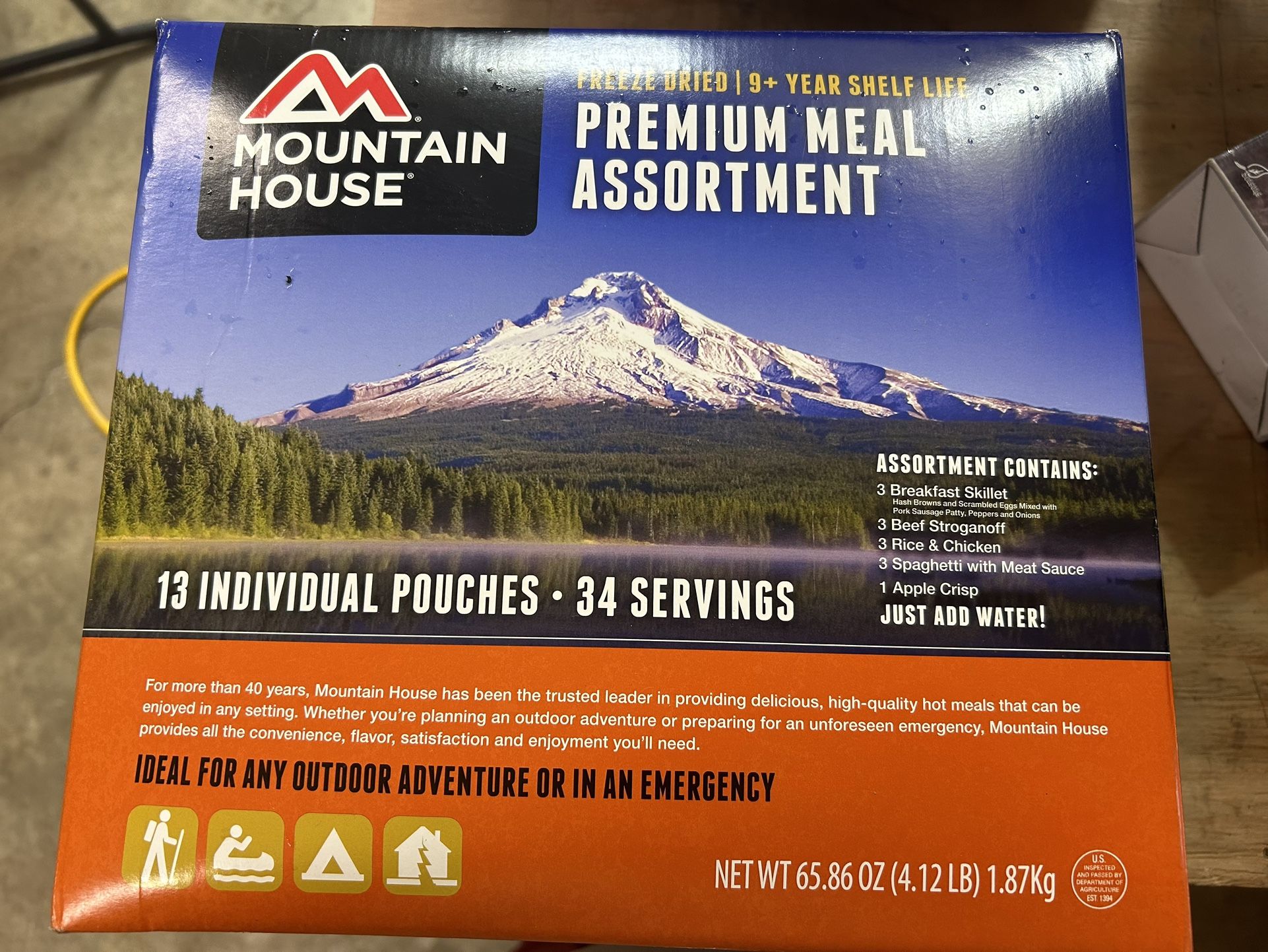 Mountain House Freeze Dried Meal Assortment