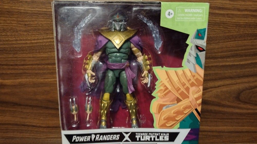 POWER RANGERS VS TEENAGE MUTANT NINJA TURTLES LIGHTING COLLECTION MORPHED SHREDDER