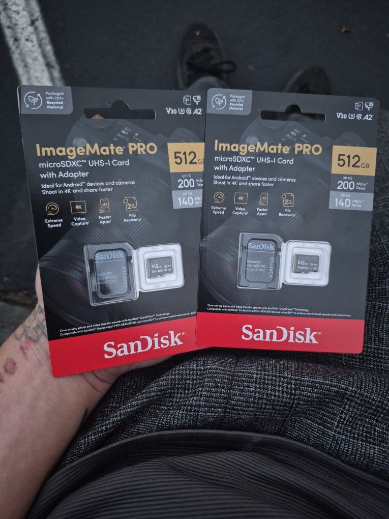 512GB Micro SD SanDisk PRO