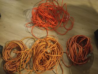 Extension cords: $85 for all 4.