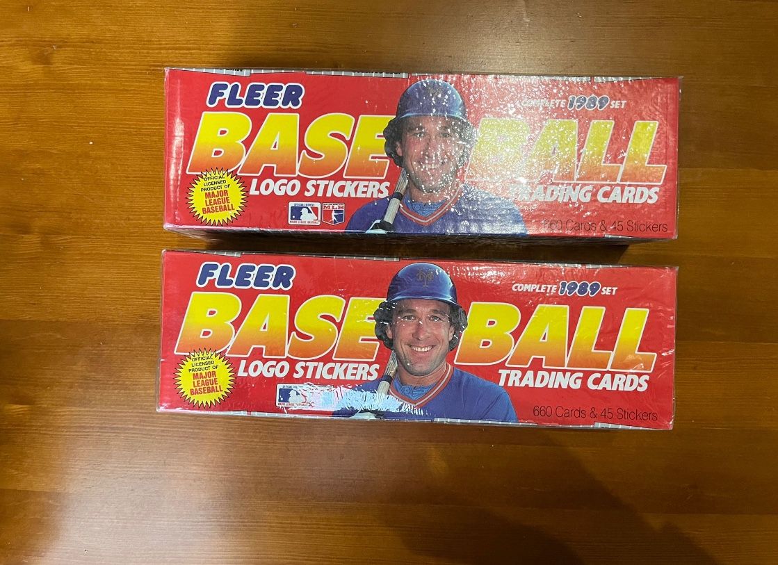 89 Fleer Baseball  Set Priced (each 1)