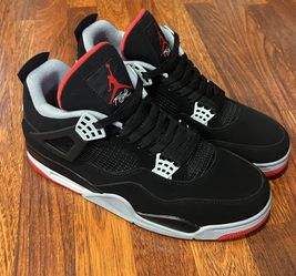 Nike Air Jordan Retro Bred 4 OG 2019 Release *NEW* without box
