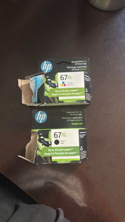 HP 67XL Printer Ink (Black and Color)