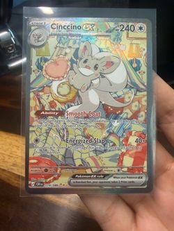Pokemon Cinccino ex - 119/086 Chaos Rising CRI