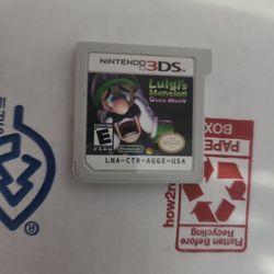 Luigi Mansion 2 Dark Moon 3ds