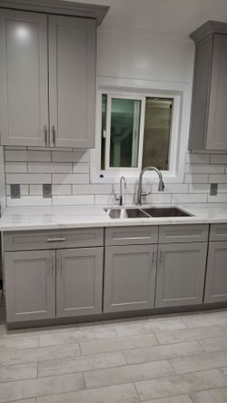 Kitchen cabinets