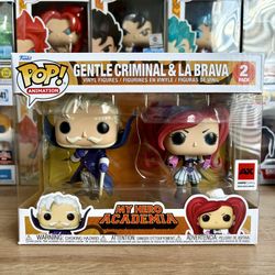 My Hero Academia Gentle Criminal And La Brava Funko Pop Anime Expo Exclusive