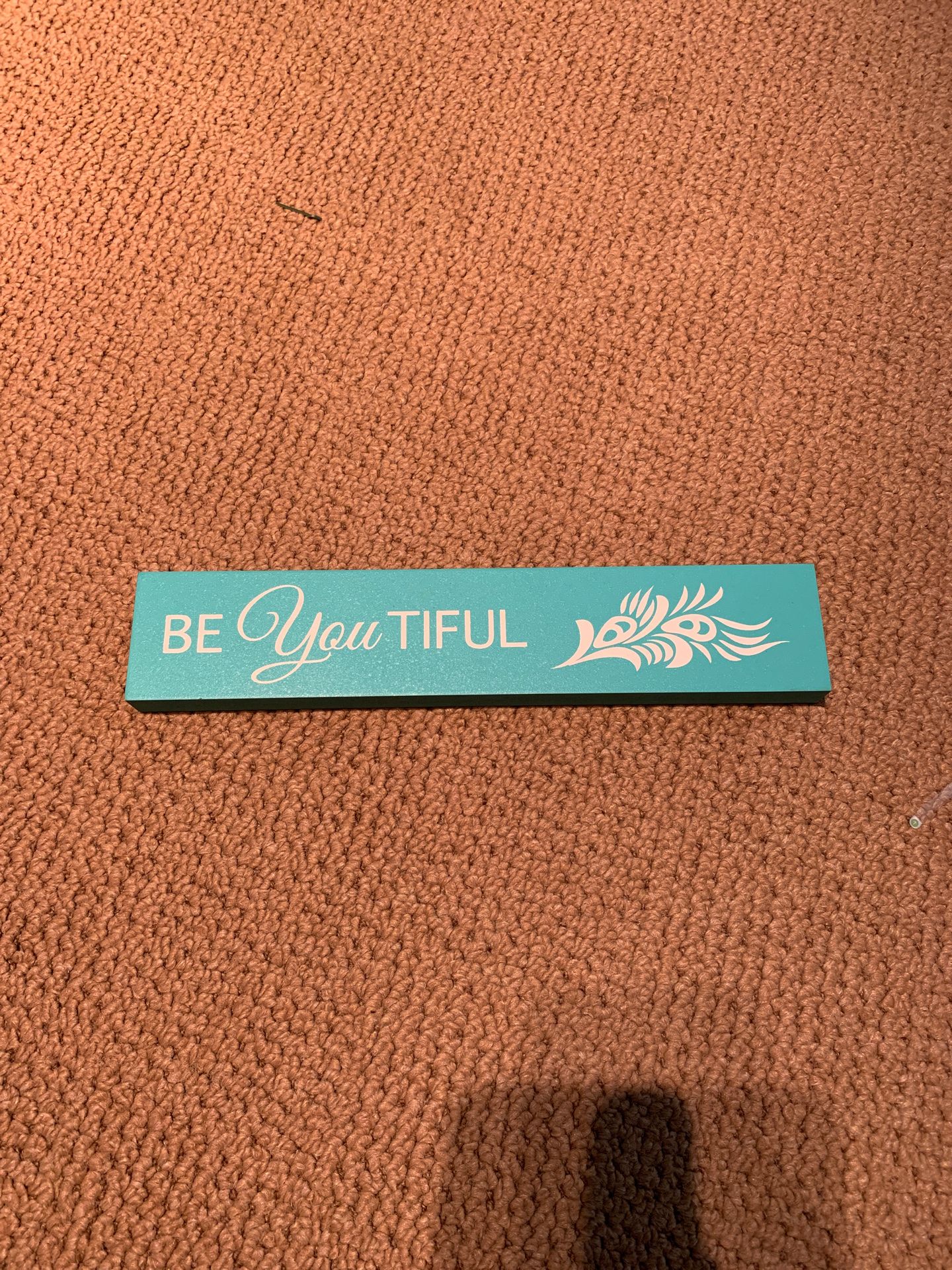 10” “beYOUtiful” Wooden Sign