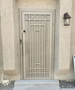 Sturdy Security Door