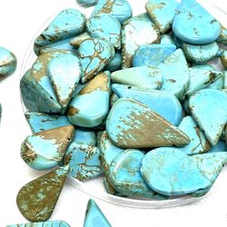 Lot Of 8 Bisbee Turquoise Beads  468