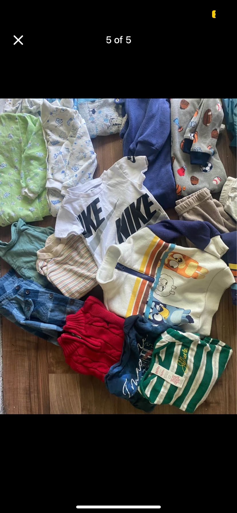 Baby Boy 12 Month Clothes Like New Or New
