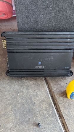 Alpine 4 channel amp