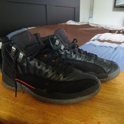 Black And Red Jordan 12