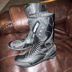 Motorcycle boots size 10