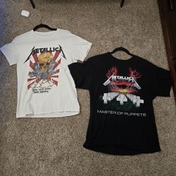 Metallica t-shirts