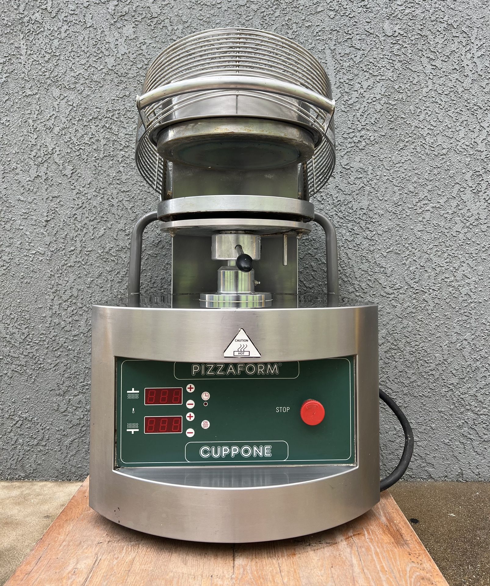 Cuppone Pizzaform PZF/30DS-B6-US 12.5" Hot Pizza Dough Crust Former Press 2014