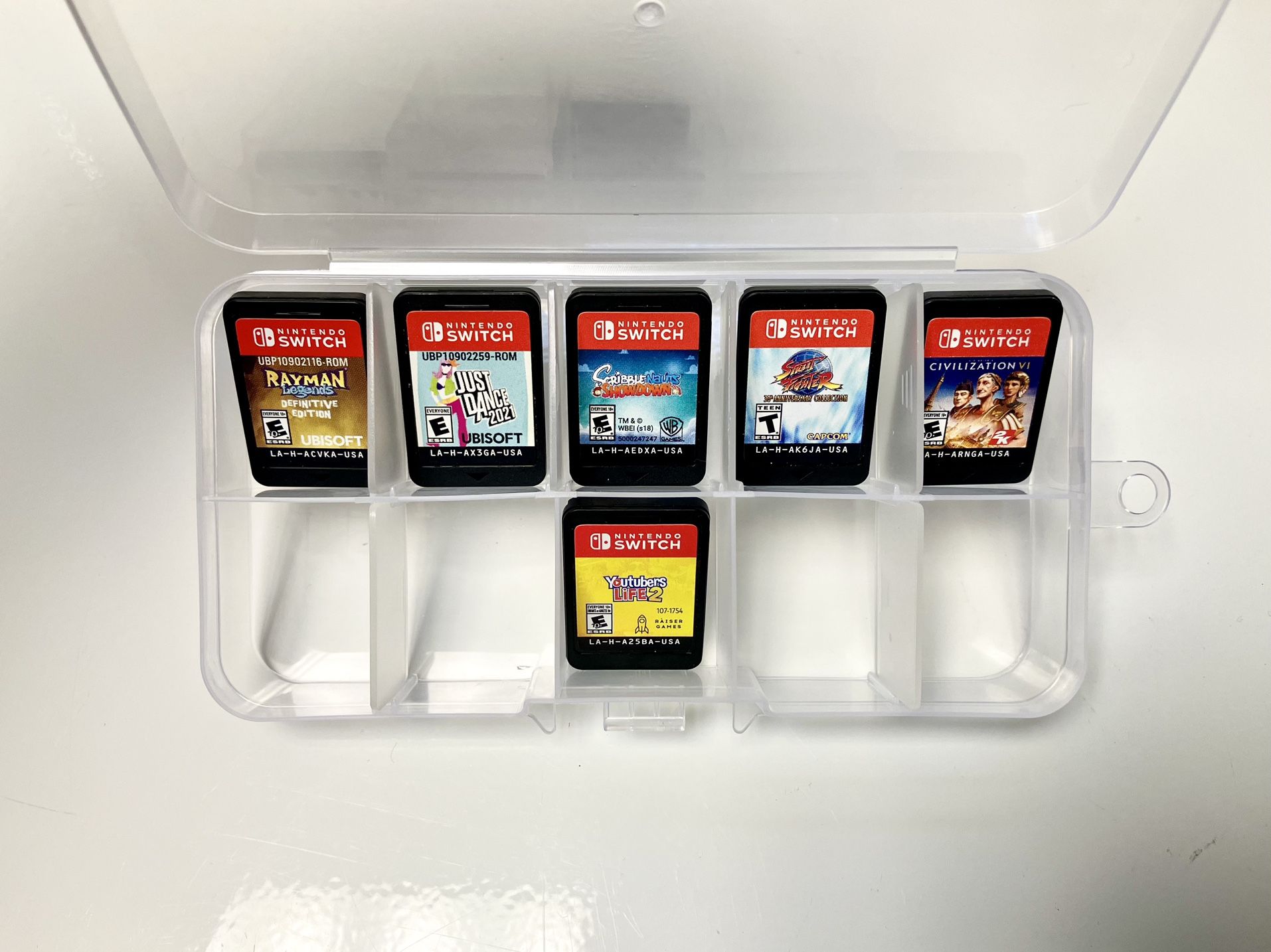 $10 EACH Nintendo Switch video game console games for Original Lite OLED Rayman Civilization