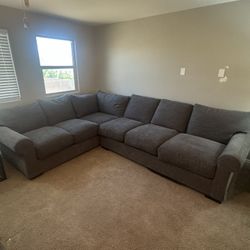 Living Spaces Sectional Couch