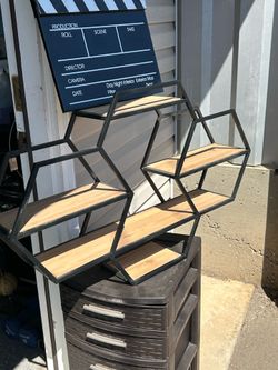 Geometric Wall Shelf