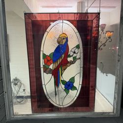 Beautiful Stained Glass 34 X 23
