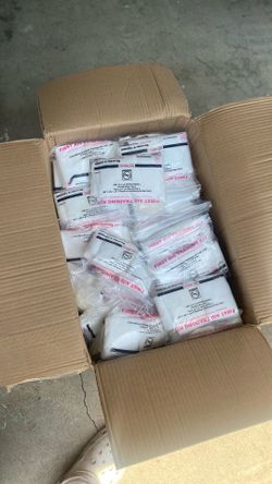 Box of ~80 first aid training kit