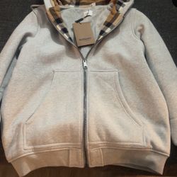 Burberry Check Lining Zip-Up