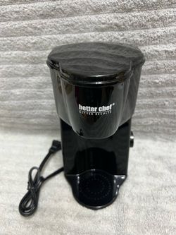Better Chef Compact 1-Cup Ground Or Pod Coffee Maker