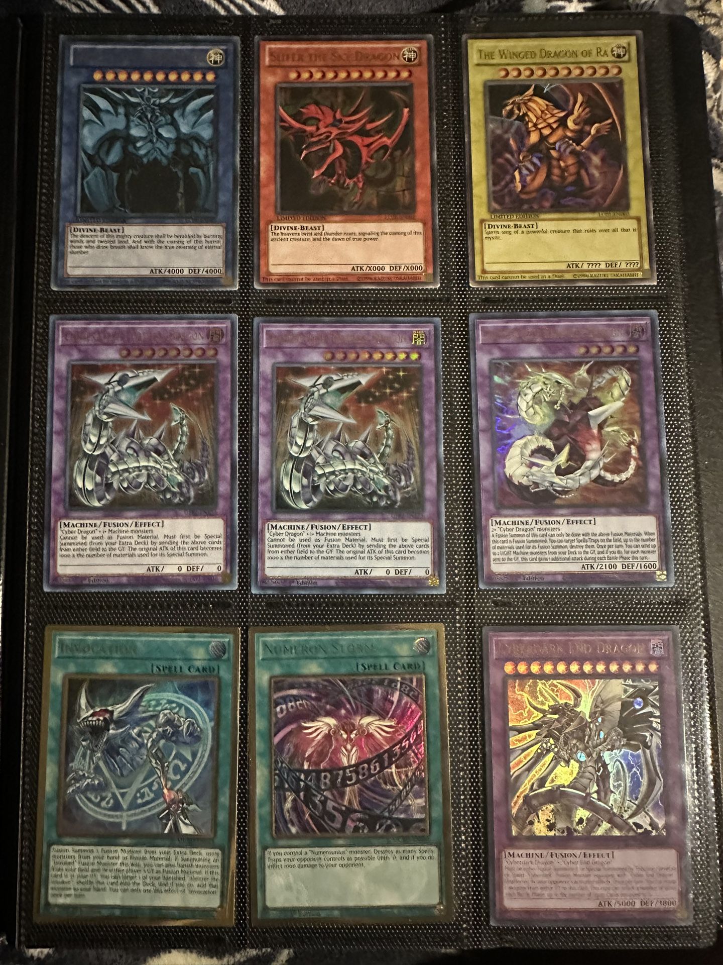 Yugioh Card Collection