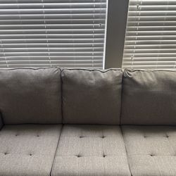 Grey 3 seater couch