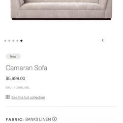 Arhaus Cameran Sofa - 108 Inches 