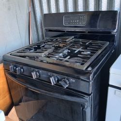 Black Gas Stove