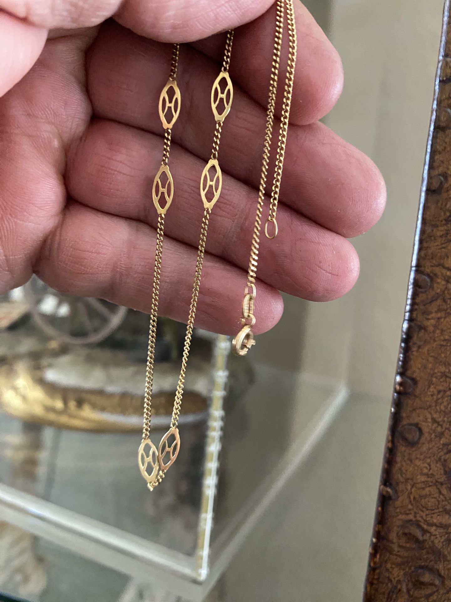 14K REAL Gold Italy Chain