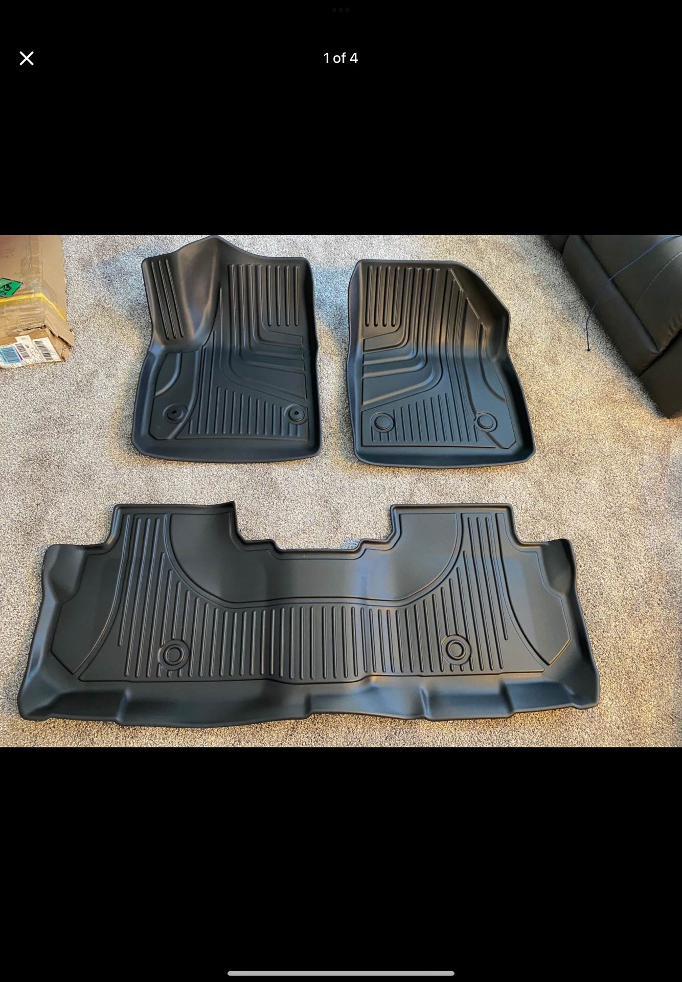 Chevy Blazer (Gas Only) 2019-25 All Weather Floor Liners