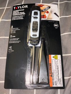 TAYLOR Digital Thermometer Instant Read Commercial Professional Use NSF Listed