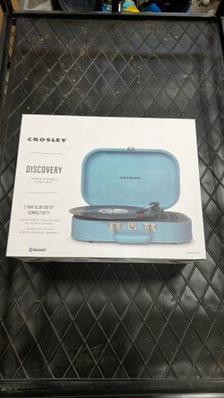 Crosley Discovery 3-speed Portable turntable OBO