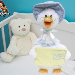 Cuddle Barn Mother Goose Nursery Rhyme Goose New With Tags Needs Batteries 