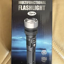 2pcs Flashlights with 10000 Lumens
